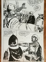 M V - BARON DE MALECORNE planche originale - Comic Strip