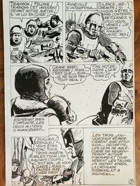 M V - BARON DE MALECORNE planche originale - Comic Strip