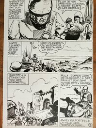 M V - BARON DE MALECORNE planche originale - Comic Strip