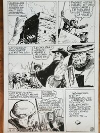 M V - BARON DE MALECORNE planche originale - Comic Strip