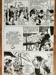 M V - BARON DE MALECORNE planche originale - Comic Strip