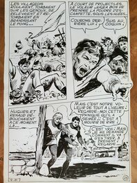 M V - BARON DE MALECORNE planche originale - Comic Strip