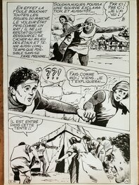 M V - BARON DE MALECORNE planche originale - Comic Strip