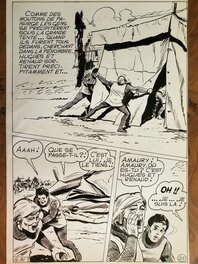 M V - BARON DE MALECORNE planche originale - Comic Strip