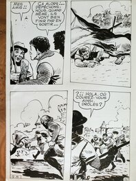 M V - BARON DE MALECORNE planche originale - Comic Strip