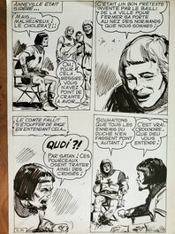 M V - BARON DE MALECORNE planche originale - Comic Strip