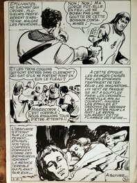 M V - BARON DE MALECORNE planche originale - Comic Strip