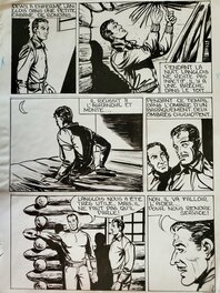 Comic Strip - DEWY, L'HOMME DE NULLE PART planche originale