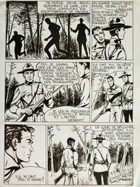 Comic Strip - DEWY, L'HOMME DE NULLE PART planche originale