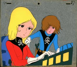 Original art - Albator / captain harlock