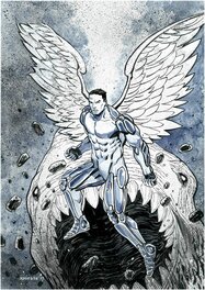Adam Kmiołek - Aigle Blanc / Biały Orzeł - back cover - Comic Strip