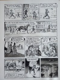 Matthieu Blanchin - Martha Jane Cannary - Omaha Saloon - Comic Strip