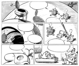 Slawomir Kiełbus - Milkymen chez le psychanalyste - Comic Strip