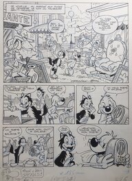 Planche originale - Clod, Pif et Hercule, l'armoire diabolique, Pif Gadget#876, planche n°1, 1985.