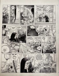 Enki Bilal - Les Phalanges de l’Ordre noir - Planche originale