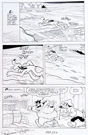 Romano Scarpa - Buck Alias Pluto e il richiamo della foresta - Comic Strip