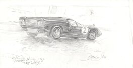 Denis Sire - Denis Sire - Dessin original au crayon - Original Illustration