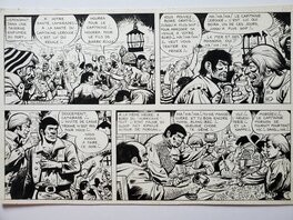 Comic Strip - BARBE-ROUGE demi-planche