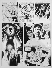 Wally Wood - " The Wizard King " /# Odkin Son of Odkin / 1981 - Planche originale