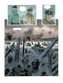 François Miville-Deschênes - Planche originale 45 de "La Vengeance de Zaroff" - Comic Strip