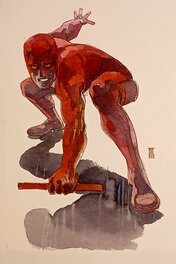 Alex Maleev - Daredevil By Maleev - Original Illustration