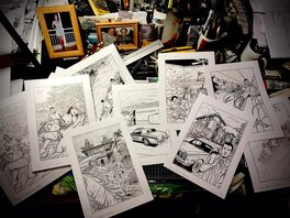 L'illustration encore sur la table d'André Taymans. L'illustration encore sur la table d'André Taymans.