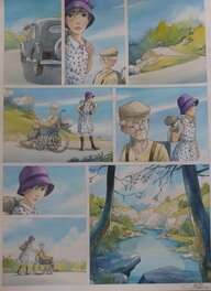 Planche originale - Paul et pauline