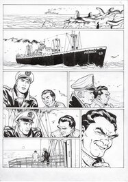 Roberto Zaghi - Planche originale - Tramp - Tome 13 - planche 54 - Galerie Nicolas Sanchez - Planche originale