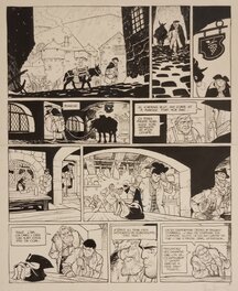 Matthieu Bonhomme - Le MARQUIS D'ANAON - Planche originale