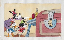 Walt Disney - Mickey et Le Haricot Magique - Planche originale