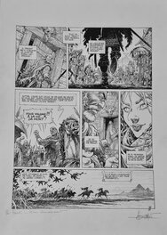 Mohamed Aouamri - Saga Valta tome 2 planche 22 - Planche originale