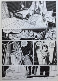 Planche originale - Denys, Comptine d'Halloween, tome 1, Réminiscences, planche n°1, 2000.