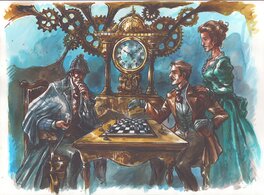Gwendal Lemercier - Echec ! - Illustration originale