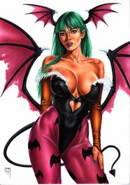 Medeiros - Morrigan - Illustration originale