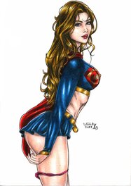 Wandy Brandao - Supergirl - Kara - Illustration originale