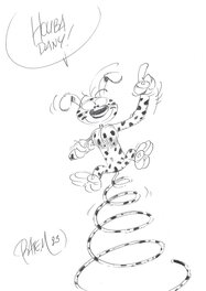 Batem - Marsupilami - Original Illustration