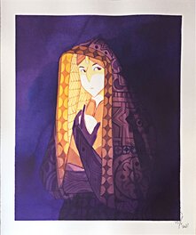 Cy - L'orbe - Original Illustration