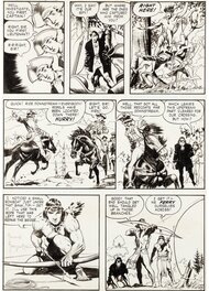 Frank Frazetta - Charles Starrett as the Durango Kid #13 Dan Brand/White Indian Story Page 5 - Comic Strip