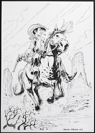 Manuel Garcia - Lucky Luke (Commission) - Illustration originale