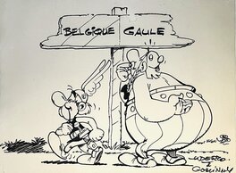 Albert Uderzo - Astérix & Obélix XXL - Illustration originale