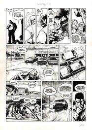 Denys - Denys - Soul Man p46 planche à l'encre + crayonné - Comic Strip
