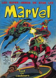 Couverture du Marvel édition Lug Couverture du Marvel édition Lug
