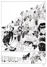 Baptiste Pagani - Les Lame d'Ashura - Planche originale
