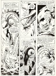 Joe Kubert - The Brave and the Bold # 24 p. 3. The Viking Prince ( 1959 ) - Planche originale