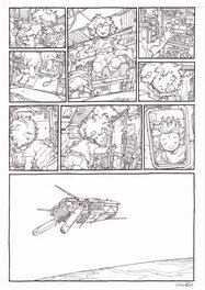 Guillaume Singelin - Frontier - Planche originale