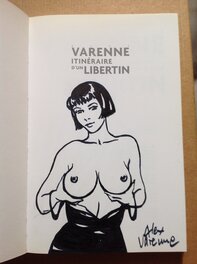La Dédicace (3) / dessin original pleine page dans La Art Book " itinéraire d'un Libertin " , Eo 2007 P.L.G La Dédicace (3) / dessin original pleine page dans La Art Book " itinéraire d'un Libertin " , Eo 2007 P.L.G
