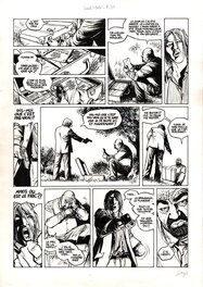 Denys - Denys - Soul Man p51 planche à l'encre + crayonné - Comic Strip