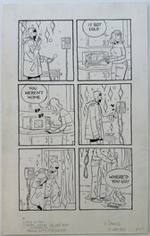 Jordan Crane - Keeping Two - p294 - It got cold - Comic Strip