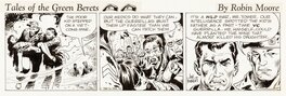 Joe Kubert - Tales of the Green Berets . 4eme semaine 5eme Jour .( 1965 ) - Comic Strip