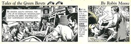Joe Kubert - Tales of the Green Berets strip N° 1 . - Comic Strip